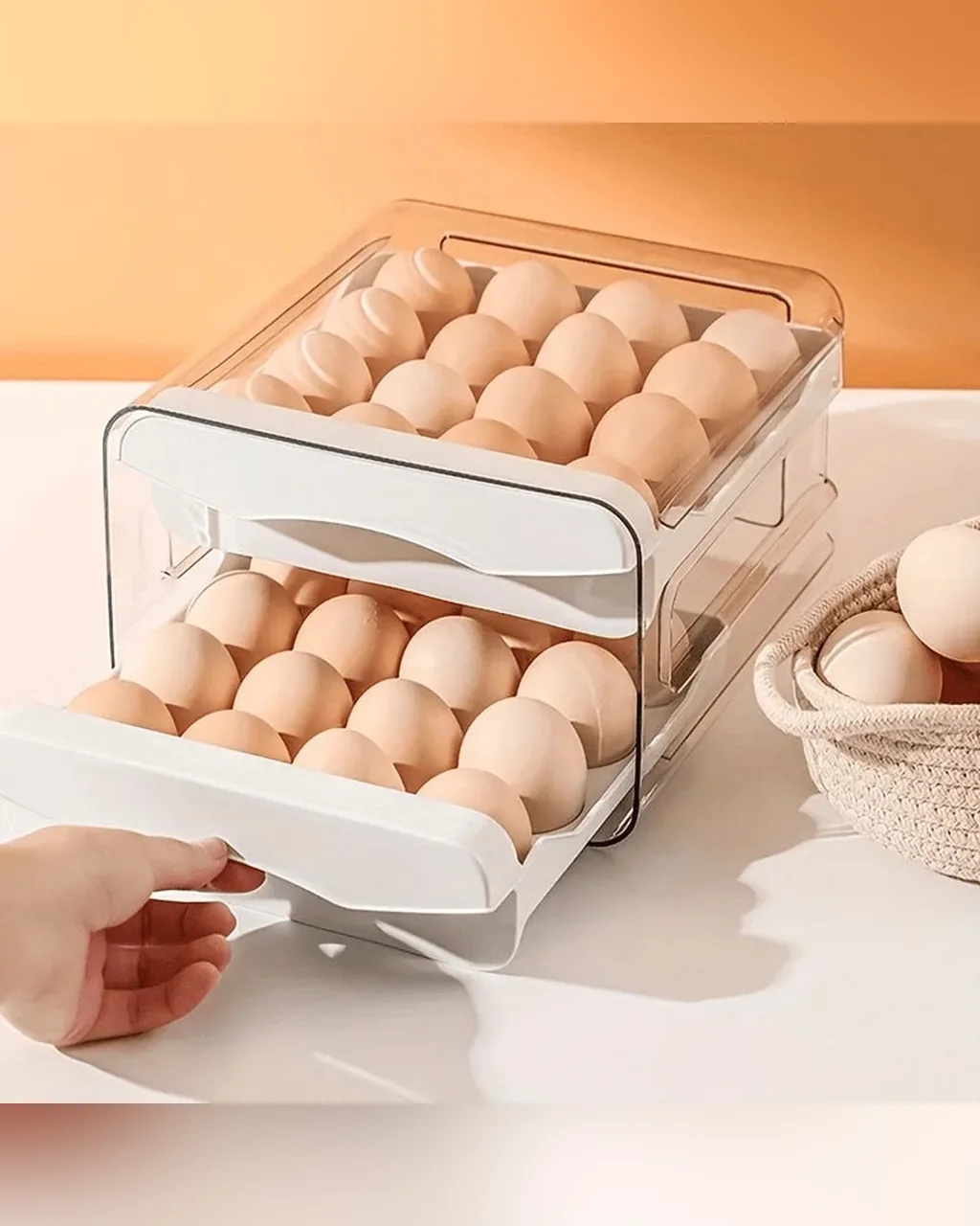 24-Egg Drawer Storage Box, product image 1 of 6