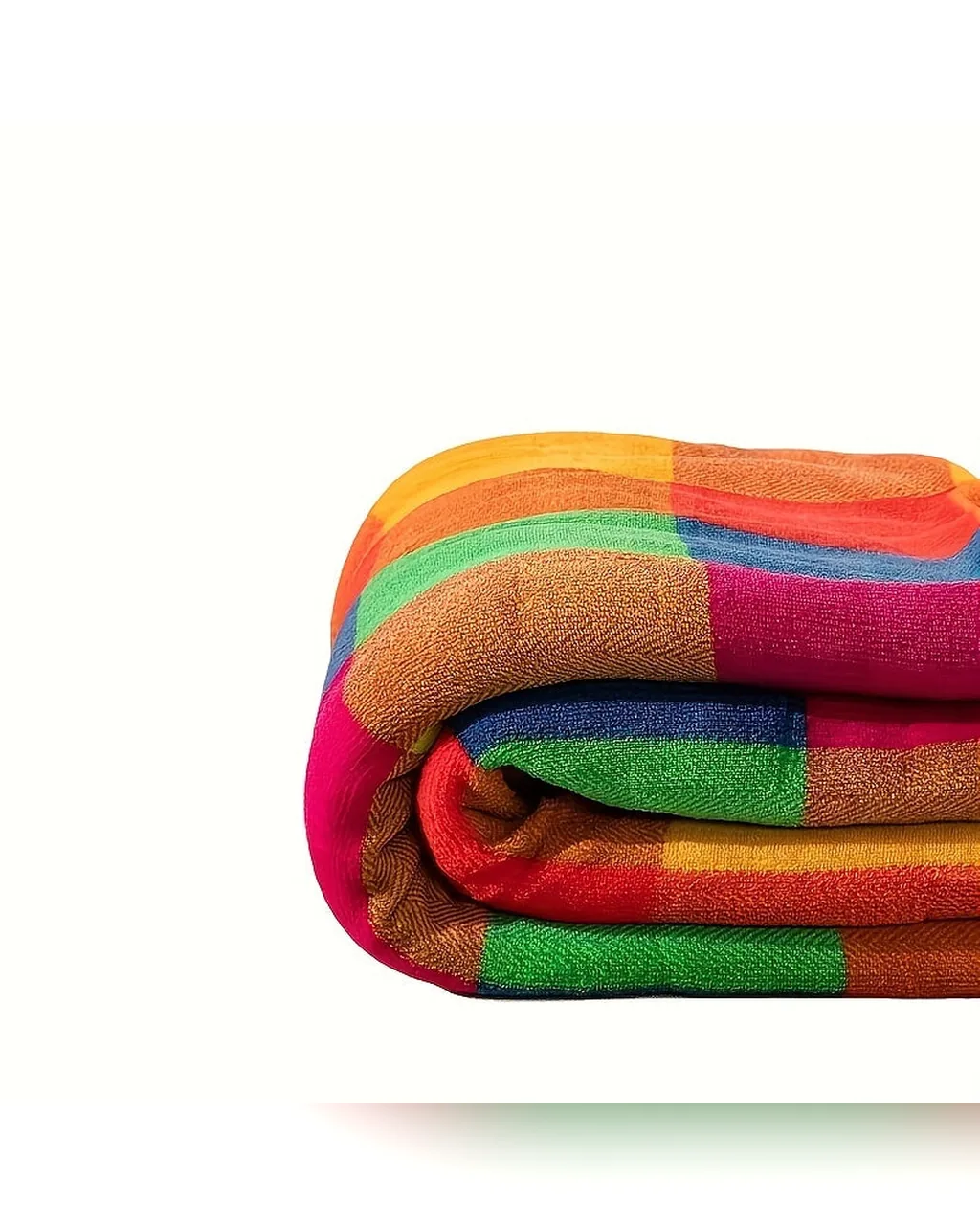 Reversible Checkered Sherpa Fleece Blanket, product image 1 of 4
