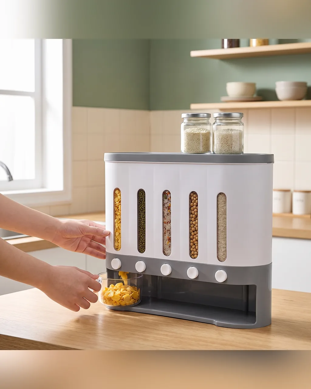 Wall-Mount Dry Food Dispenser, product image 1 of 9